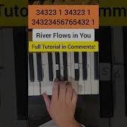 River Flows In You Easy Piano Tutorial