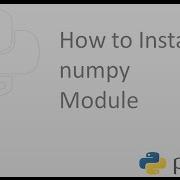 How To Install Numpy Module In Python On Ubuntu Operating System
