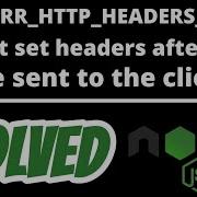 Error ERR HTTP HEADERS SENT Cannot Set Headers After They Are Sent To The Client SOLVED Node JS