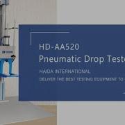 Product Package Free Fall Drop Tester Pneumatic Single Wing Drop Tester Machine