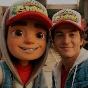 Что если бы SUBWAY SURFERS существовал на самом деле Джейк Трики Фреш Ютани Кинг Фрэнк