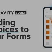 Adding Choices To Your Forms With Gravity Forms