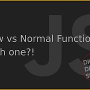 Ep3 Arrow Function Vs Normal Function In JavaScript