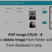 PHP Image CRUD 8 How To Delete Image From Folder With Data From Database In Php Using Unlink