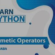 Python Arithmetic Operators Tutorial In Hindi Urdu