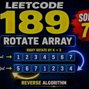 LeetCode 189 Rotate Array Java Solution Dry Run Easy Interview Trick