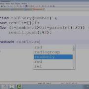 JavaScript A Program To Convert From Decimal To Binary