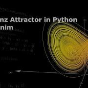 3D Lorenz Attractor In Python And Manim