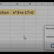 Solving For An Equation VBA Bisection Method