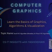 Seed Fill Algorithm In Computer Graphics Flood Fill Algorithm In CG FloodFillAlgorithm SeedFill