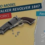 SolidWorks Tutorial Colt Walker Revolver 5 Minute High Speed Overview