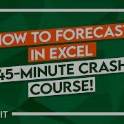 Basic Forecasting In Excel Tutorial SLOPE INTERCEPT FORECAST LINEAR TREND Forecast Sheets