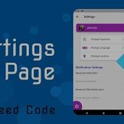 Flutter Settings UI Speed Code