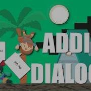 ADDING A TEXT DIALOGUE IN GDEVELOP