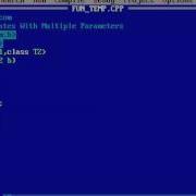 Function Template With Multiple Parameters In C In Tamil