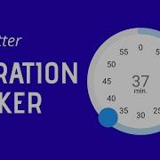 Flutter Duration Picker 2022