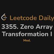 3355 Zero Array Transformation I Leetcode Daily Python