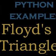 Python Examples 19 Floyd S Triangle