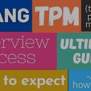 FAANG Technical Program Manager Interview Process Overview E2E From A FAANG Hiring Manager