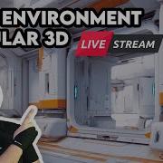 3D модульное моделирование прямая трансляция о научно фантастическом окружении