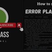 How To Solve Playsound A Problem Occured In Unitializing MCI