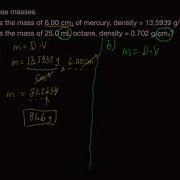 Density Practice Problem 9