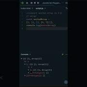 JavaScript Tricks Flattening Nested Arrays Shorts Codingshorts