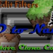 MCEdit Filters Item Block ID To Name Move Clone Coords