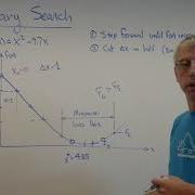 Applied Optimization Binary Search Example