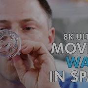 Moving Water In Space 8K Ultra HD