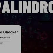 How To Make A Palindrome Checker With HTML CSS And JavaScript