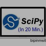 Data Science Complete Python SciPy Tutorial In 20 Min