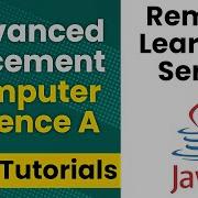 AP Computer Science A учебник по Java