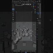 Cube Explosion Animation In Blender Blender 3d Shorts