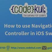 How To Use Navigation Controller In IOS Swift