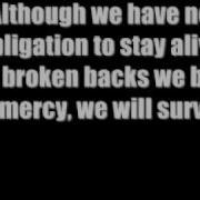 Rise Against Behind Closed Doors With Lyrics HQ