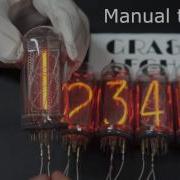 IN 18 Nixie Clock Test New Old Stock Matched GRA AFCH