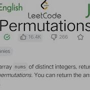46 Permutations Leetcode Using JAVA Easy Solution Using BACKTRACKING Interviewquestions