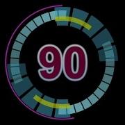 90 Second Timer Countdown Futuristic Digital Animation Free House Music By McZerrill