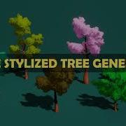 Simple Stylized Tree Generator For Blender