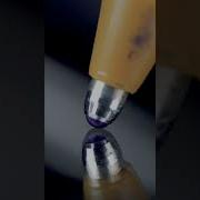 Close Up Of Ballpoint Pen On Glass Urday Macro