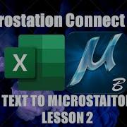 Excel To Microstation Connect VBA Lesson 2 Adding Texts Beginners Level