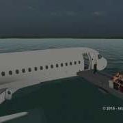 Airbus 320 Passenger Evacuation After Water Landing 3D Simulation