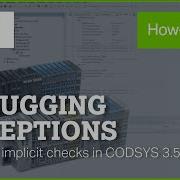 Debugging With POUs For Implicit Checks CODESYS 3 5