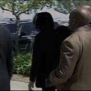 Jackson Leaves Court Comedian Chris Tucker Arrival