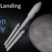 Moon Landing With Reusable SpaceX Rockets In KSP RO
