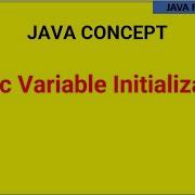Java Static Variable Initialization Java For Beginners Java For You