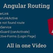Angular Routing LazyLoading AuthGuard Multiple Router Outlet All In One Video