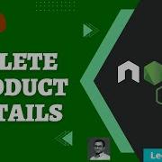 31 Delete The Product From File When Delete Button Is Clicked In Express Node App NodeJS