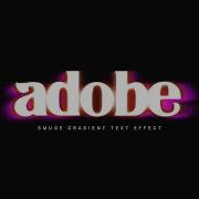 Smudge Gradient Text Effect Photoshop 2023